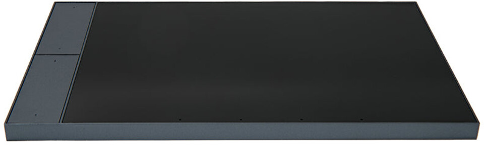 Shelly Wall Display XL, side profile, showing the mounting depth